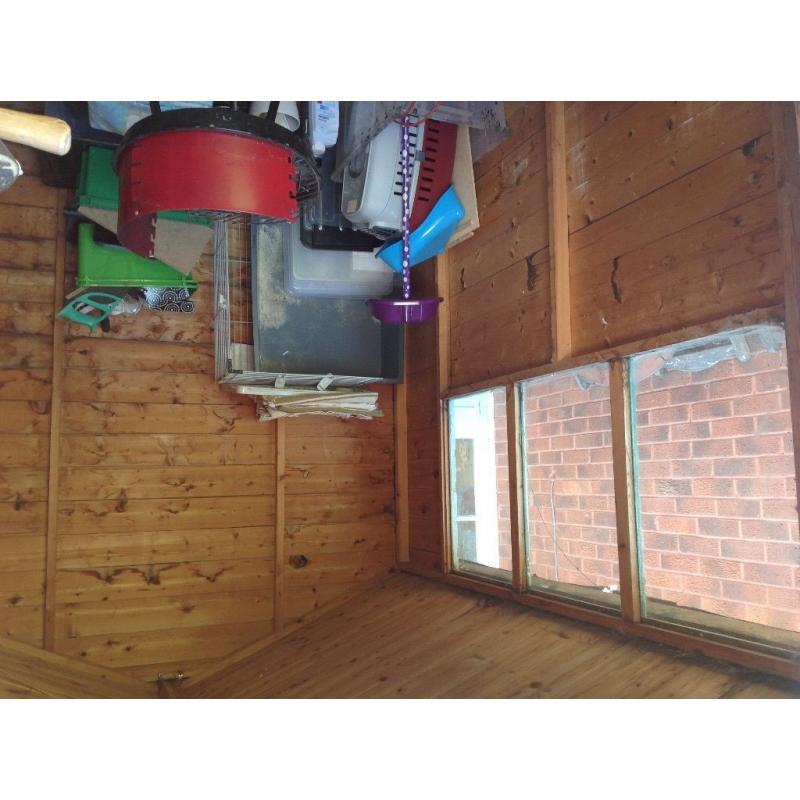 Large garden shed in good condition.