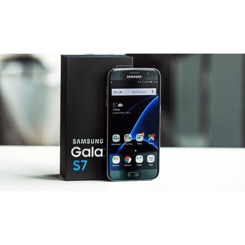 Samsung s7 black 32GB new! Latest model.