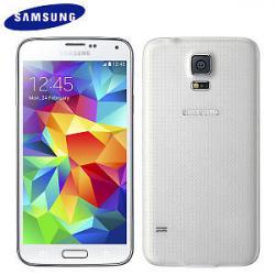 New Unlocked Samsung Galaxy S5 - 16GB - 4G -SHIMMERY WHITE - UK Version