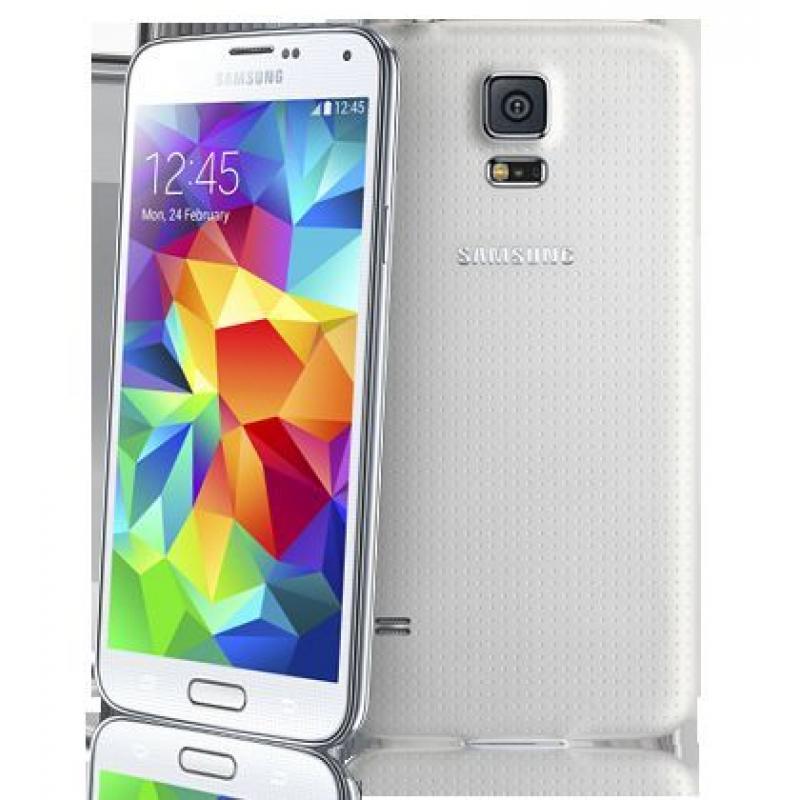 New Unlocked Samsung Galaxy S5 - 16GB - 4G -SHIMMERY WHITE - UK Version