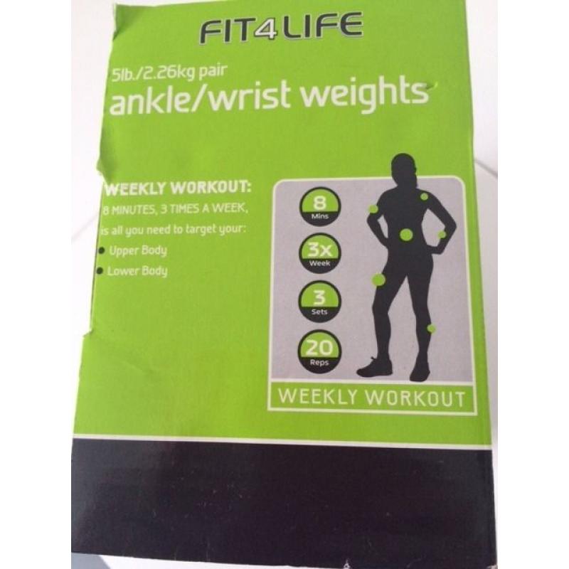 Ankle/wrist Weights - Brand new unused