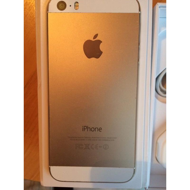 Phone 5s 16gb White & Silver EE Sim Locked Boxed