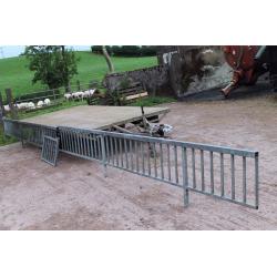 Galvanized railing