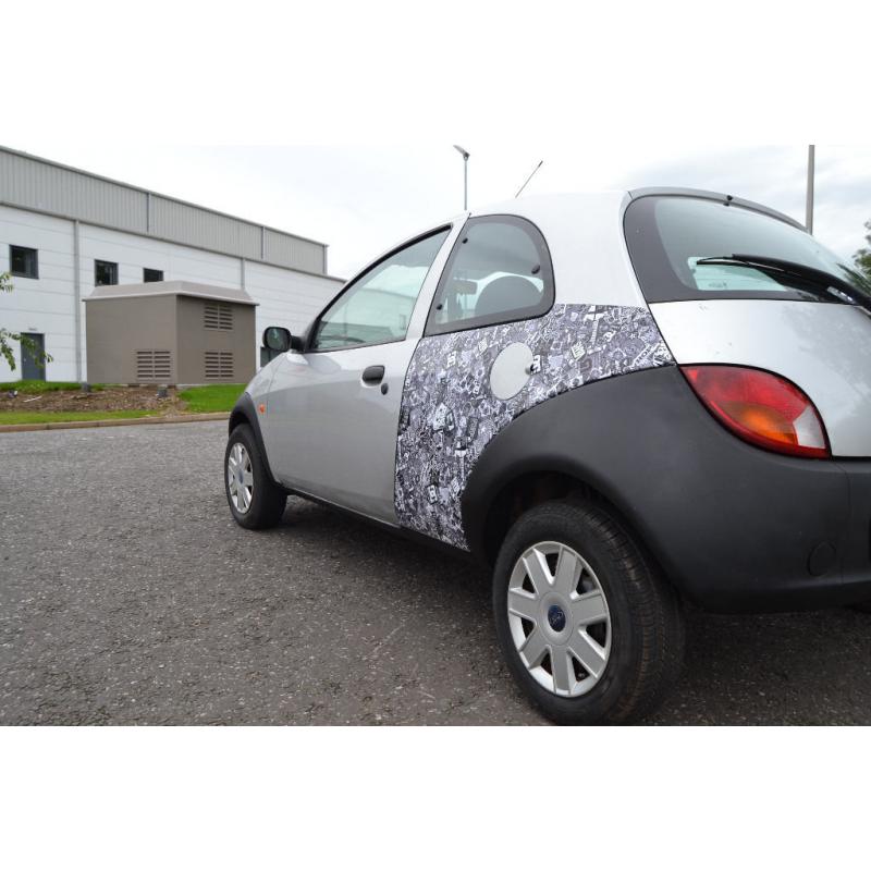 Ford Ka, 3 doors 1.3; Lady Owner and only used for City driving, well looked after, CHEAP FIRST CAR